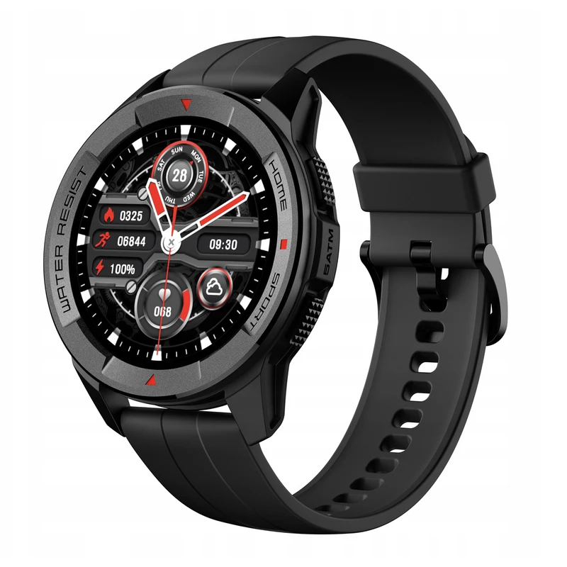 ساعت هوشمند شیائومی Mibro Watch X1 مشکی  با گارانتی ۱۸ ماه شرکتی