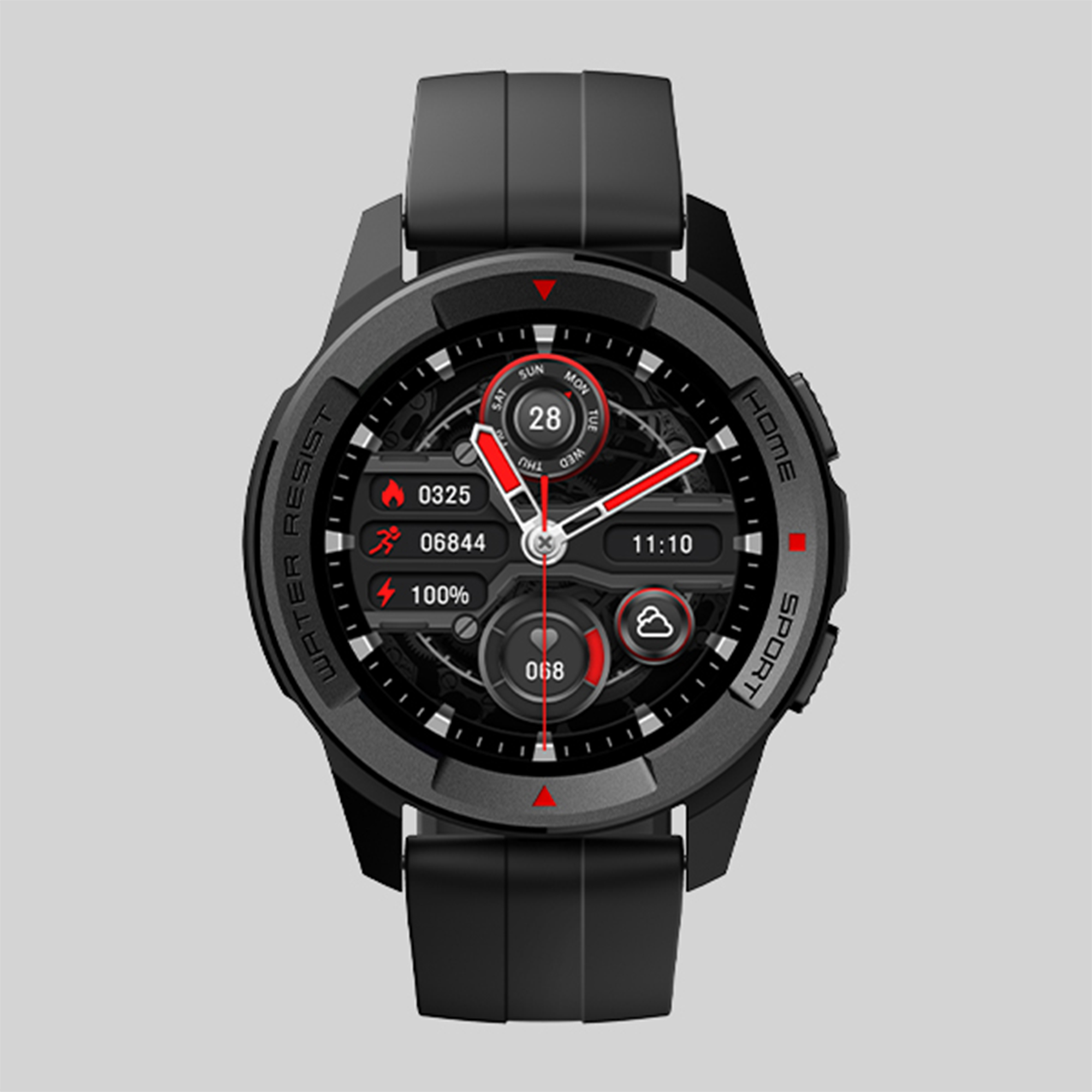 ساعت هوشمند شیائومی Mibro Watch X1 مشکی  با گارانتی ۱۸ ماه شرکتی