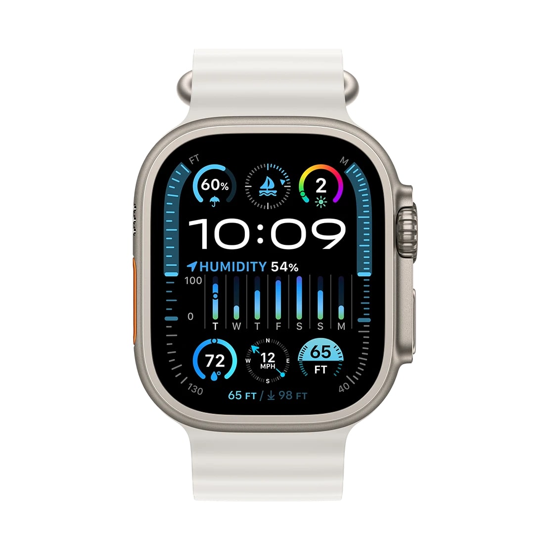 ساعت هوشمند اپل واچ سری Ultra 2 Ocean Band با گارانتی ۱۲ ماه شرکتی